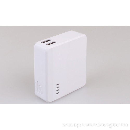 2USB 5200mAh Power Bank Portable External Battery for Cell Phone, iPhone4/4s/5